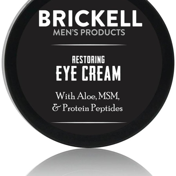 Brickell Men's Restoring Under Eye Cream for Men, Natural and Organic NWT - Picture 1 of 14